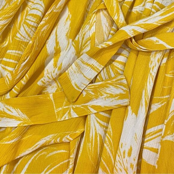 City Chic Maxi Dress 22 XL Plus Size Long Dress Tropical Bohemian Cruise Resort - Picture 12 of 15